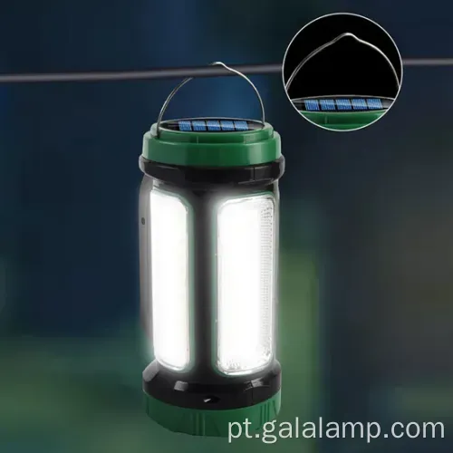 Luz de acampamento solar compacto com a tecnologia LED COB